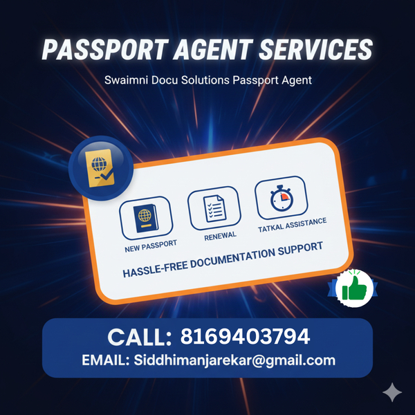 Cover photo of Swamini Docu Solutions - The Best Passport Agent in Thane